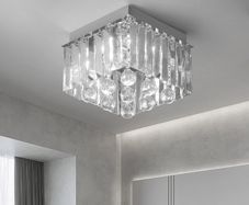 Brand New Vinilky Modern Crystal Chandelier LED Ceiling Light,