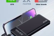 10000Mah Power Bank, Fast Charging Outdoor Portable Charger 2 USB 3.0 Type C QC PD4 with LED Display