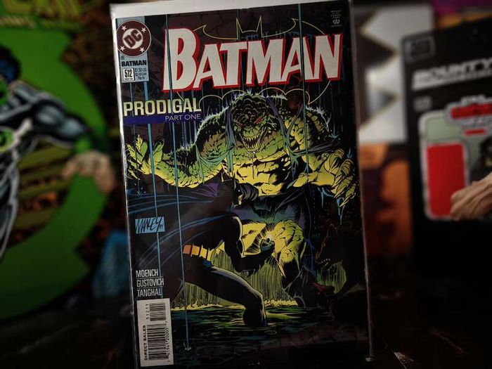 Batman ! Issue #512 ! Killer Croc Cover ! 1994 ! by DC Comics !