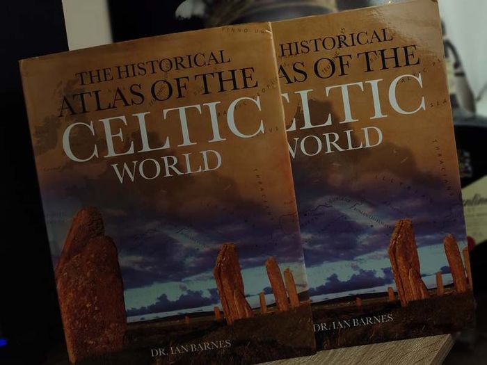 The Historical Atlas of The Celtic World ! RRP 60 Pounds ! Beautiful and Rare Hardcover ! 2010 ! by Cartographica !
