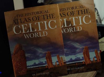 The Historical Atlas of The Celtic World ! RRP 60 Pounds ! Beautiful and Rare Hardcover ! 2010 ! by Cartographica !