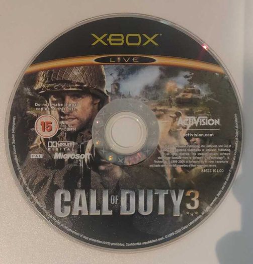 Call of Duty 3 for Xbox