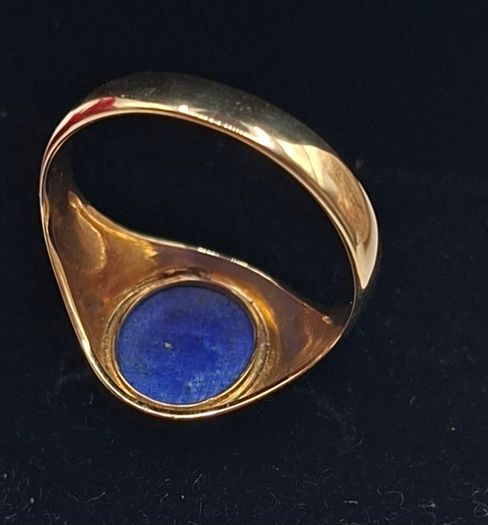 9ct lapis lazuli ring