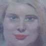 Beautiful Midcentury Pastel Portrait Image 6