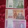 Ireland Full Set B Series Banknotes Image 2
