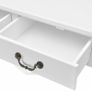 Coffee Table with 4 Drawers White Image 3