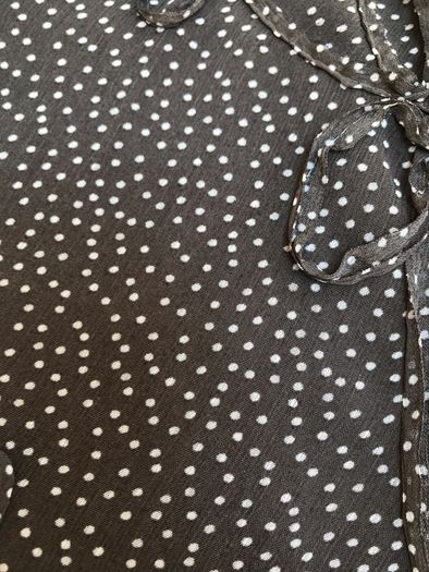 Ladies Brown Polka Dot Petite Dress by John Richard