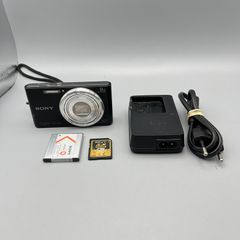 Sony DSC-W730 16.1MP Digital Camera Black - Full Kit