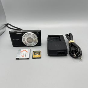 Sony DSC-W730 16.1MP Digital Camera Black - Full Kit