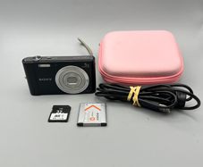 Sony DSC-W800 20.1MP Digital Camera Black - Full Kit