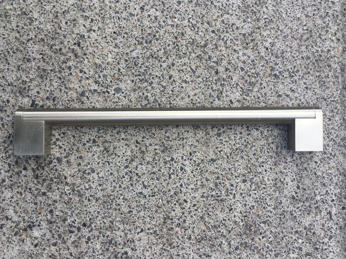 Wardrobe/Press Stainless Brushed Steel Handles