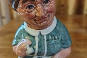 Royal Doulton Doultonville Toby Jug. Mrs Loan