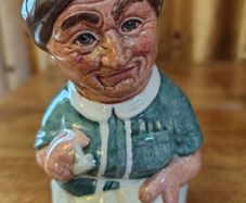 Royal Doulton Doultonville Toby Jug. Mrs Loan