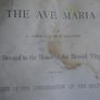 The Ave Maria A Magazine Devoted to the Honor of the Blessed Virgin 1894 and the Bible Image 5