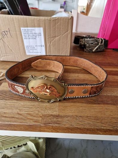 Unworn vintage  1978 Harley Davidson belt