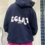 Eclat navy hoodie. Size L Image 3