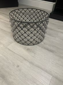 Gray ceiling shade