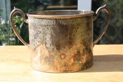 Victorian Silver Sugar Bowl Sugar Bowl