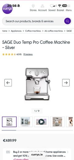 coffee machine