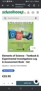 Elements of science