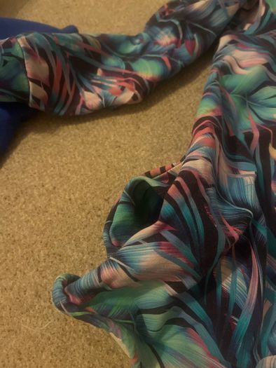 beautiful sweatshirt with a hood and pockets