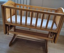 Wooden rocking Cot