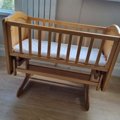 Wooden rocking Cot