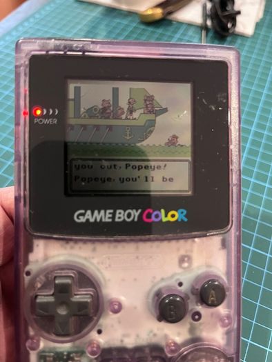 Nintendo GameBoy Color - CGB-001 Pokemon & Popeye