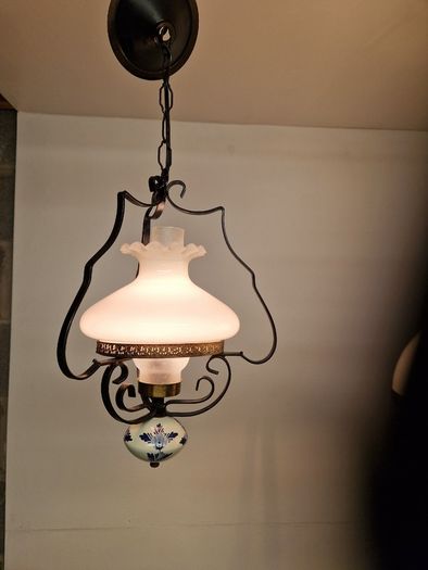 Vintage French Pendant light