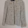 Zara Tweed Jacket with Gold Buttons, Size XS Image 5