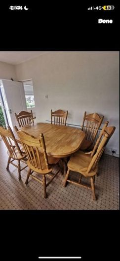 Dining table