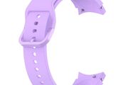 PURPLE 20mm Silicone Band Strap For Samsung Galaxy Watch 4 40/44mm Classic