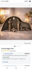 Brand new christmas crib