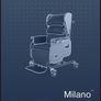 Medical Chair, Specialist Milano for elderly and disabled wheelchair Image 2