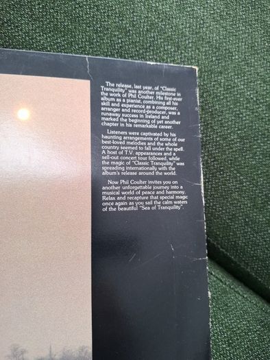 Sea Of Tranquility Vinyl LP Phil Coulter 1984