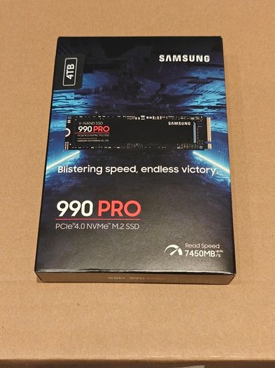 New 4TB Samsung 990 Pro Nvme Ssd M.2