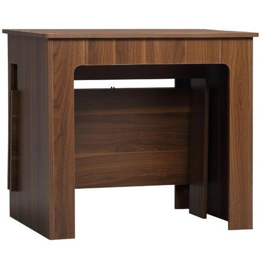 Fold-Out Extendable Dining Table