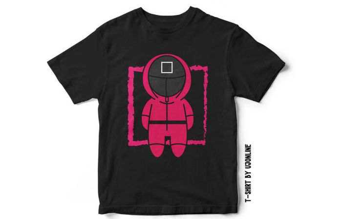 Squid game t-shirts korean trending series t-shirts
