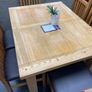 Solid wood table and 6 chairs Image 8
