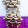 Vintage 50s heavy Sterling Silver 925 Bracelet length 8" -24g Image 10