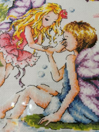 Handmade Cross Stitch Embroidy - you are special