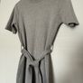 Missguided Grey Casual Ribbed Midi Dress XS Image 7