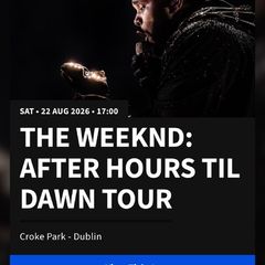 Weeknd concert tickets