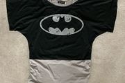 Ladies Bat Logo Top: M/L
