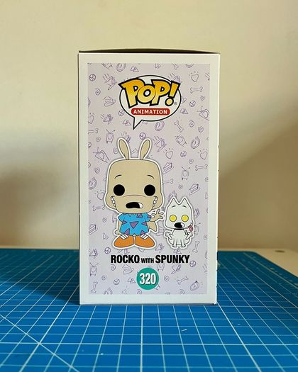 Rocko with Spunky CHASE #320 - Animation - Funko Pop