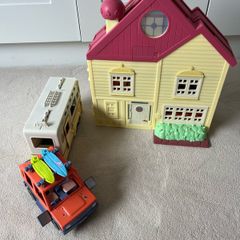 Bluey House, Caravan & Car (Like new)