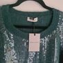 Womens Rd Williams Emerald Green Sequin Short Sleeve Jumper Sweater Size Uk 20-22  Eu 48-50 Brand New Bnwt Image 9
