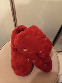 Christmas ladies slippers/boots