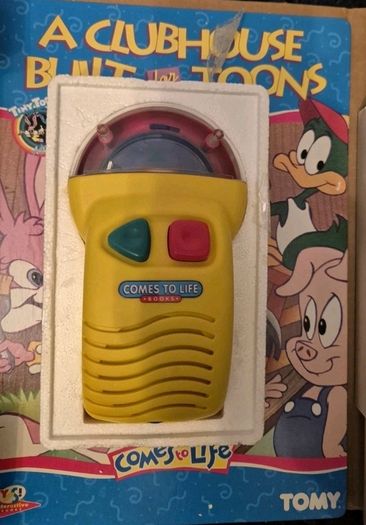 Tomy Comes To Life Talking Books 1993 - New In Box Rare Retro Vintage