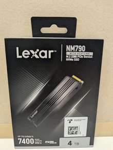 4TB SSD Lexar Gen4x4 M.2 2280 7400mbs